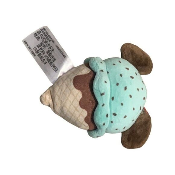 Disney Mickey Mouse Blue Ice Cream Cone Stuffed Animal 5" Wishables Food Series - Picture 6 of 11